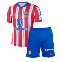 Echipament fotbal Atletico Madrid Alexander Sorloth #9 Tricou Acasa 2024-25 pentru copii maneca scurta (+ Pantaloni scurti)